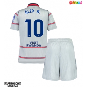 Atletico Madrid Alex Baena #10 Dětské Alternativní dres komplet 2026-27 Krátký Rukáv (+ trenýrky)